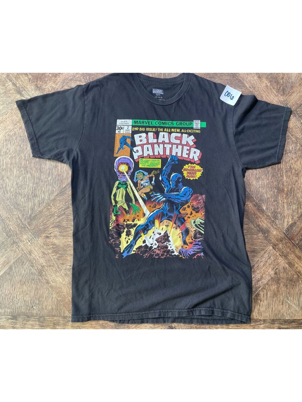 Marvel Black Panther Vintage Comic Tee size large- 006